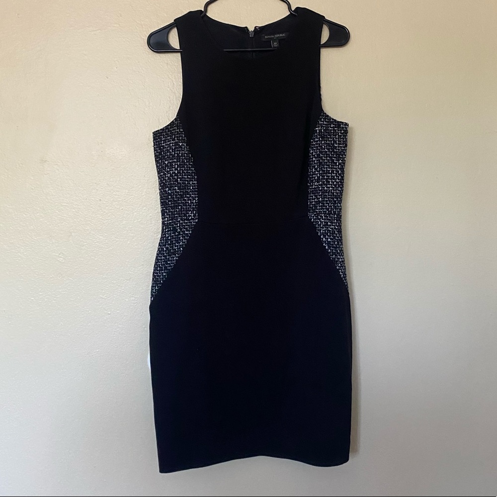 Banana republic black dress size 10